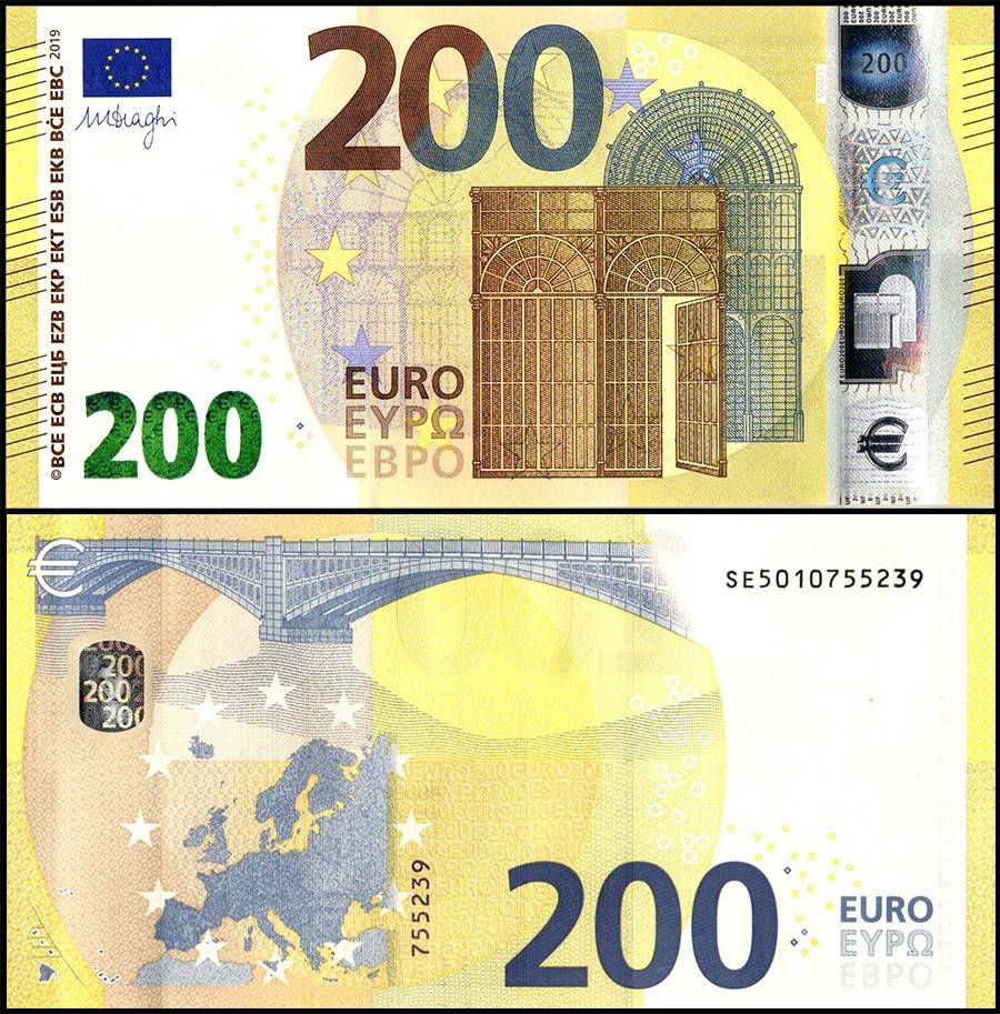 EUR 200 Bills